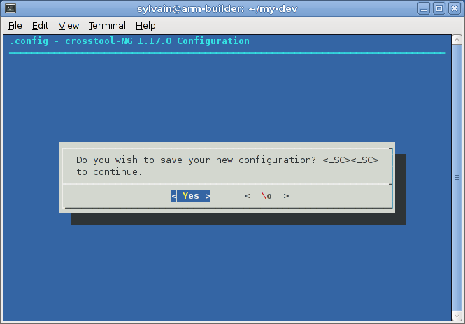 crosstool-NG - save and exit.png