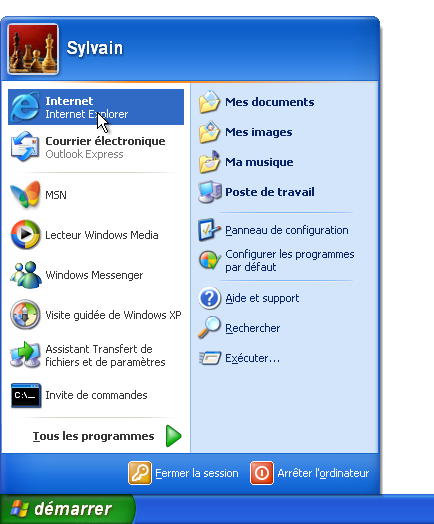 Windows XP-Accès serveur web 01.png